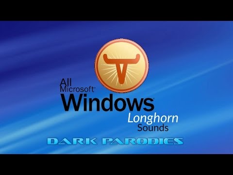 windows longhorn sounds pack